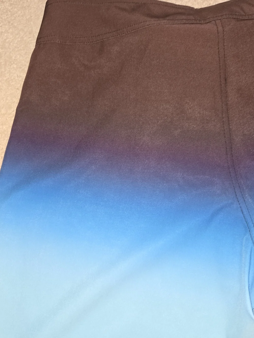 NWT Beach Standout Men’s Ombre Blue Swim Beachy Boardshorts By Narcizo SIZE L
